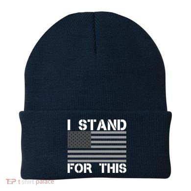 I Stand For This USA Flag Beanie
