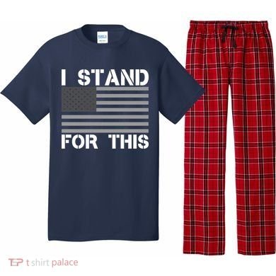 I Stand For This USA Flag Pajama Set