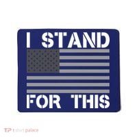 I Stand For This USA Flag Mousepad thumb 0