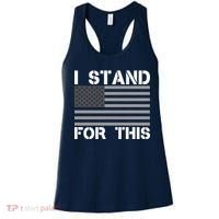 I Stand For This USA Flag Women's Tank Top thumb 0