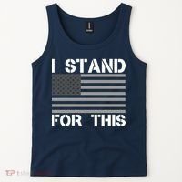 I Stand For This USA Flag Tank Top thumb 2