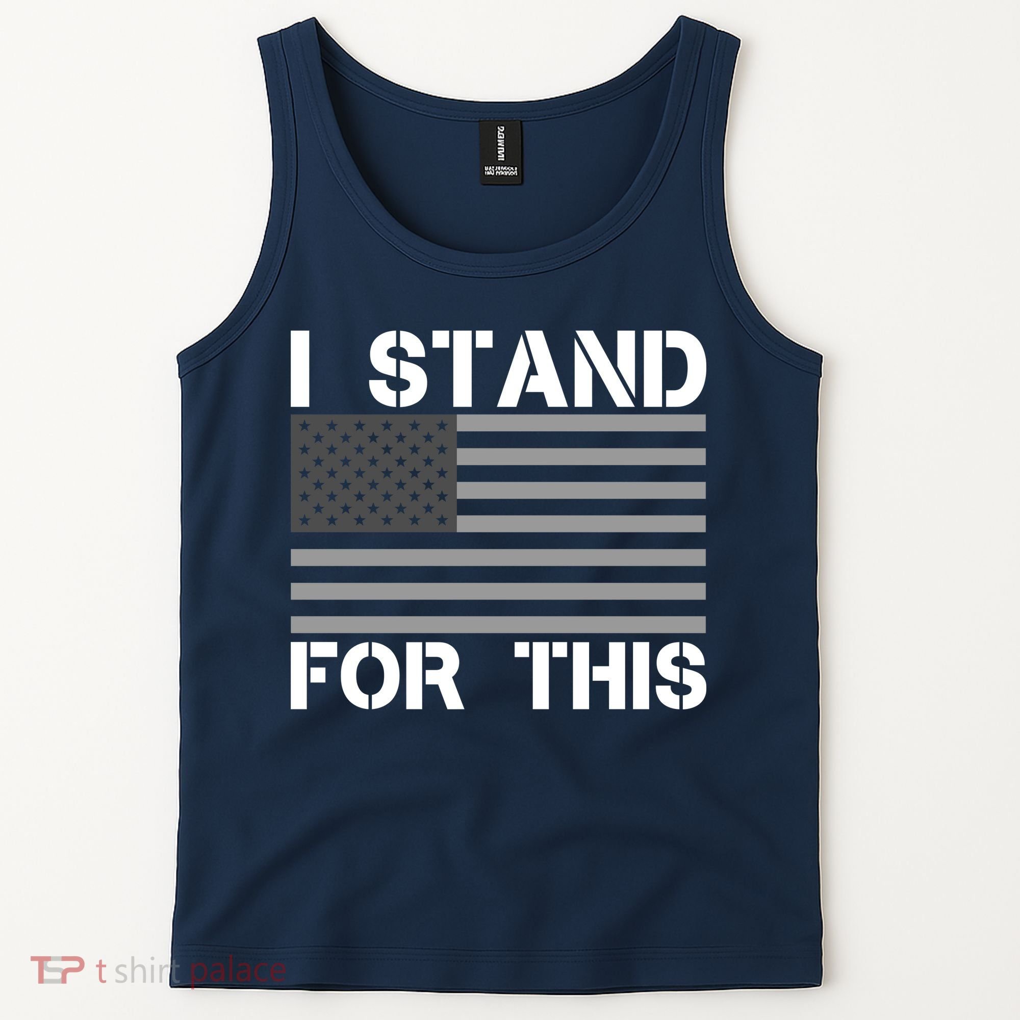 I Stand For This USA Flag Tank Top