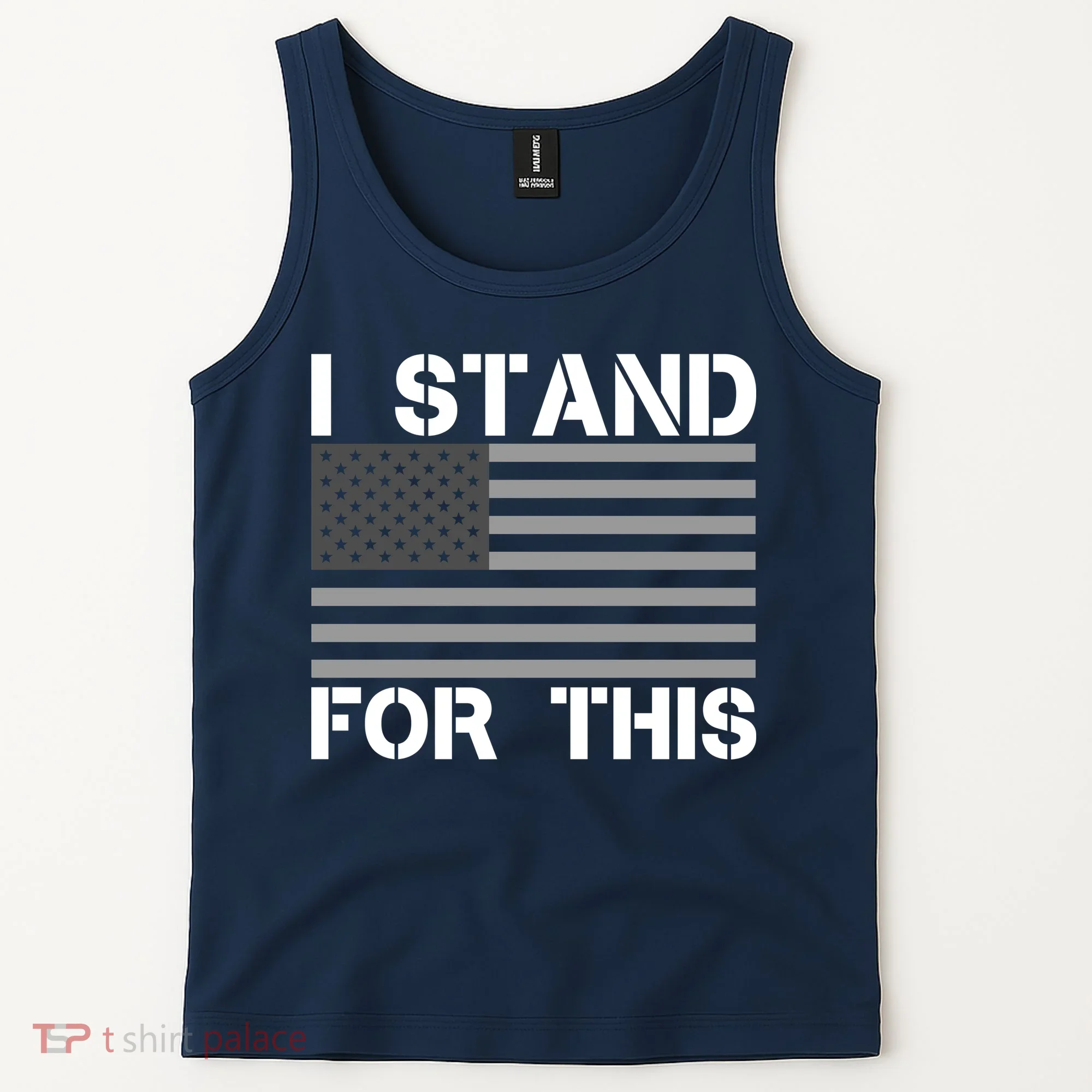 I Stand For This USA Flag Tank Top