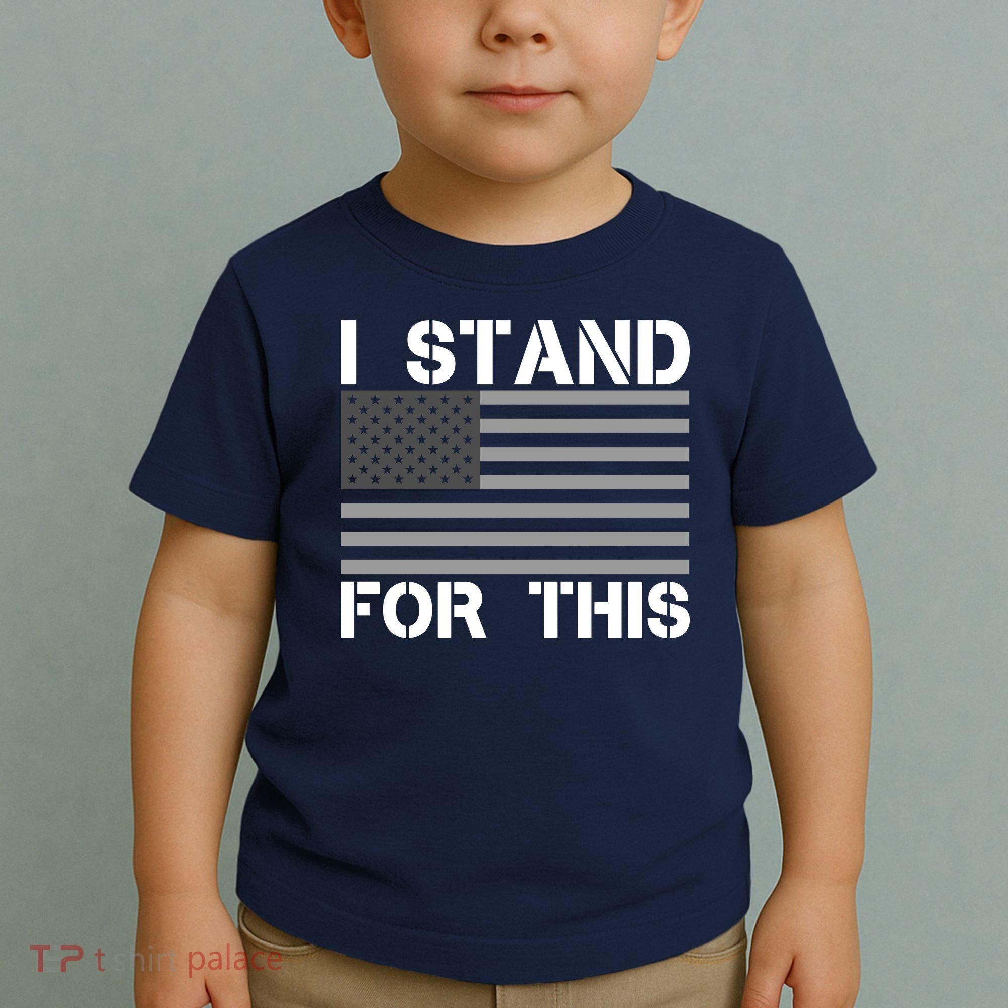 I Stand For This USA Flag Toddler T-Shirt