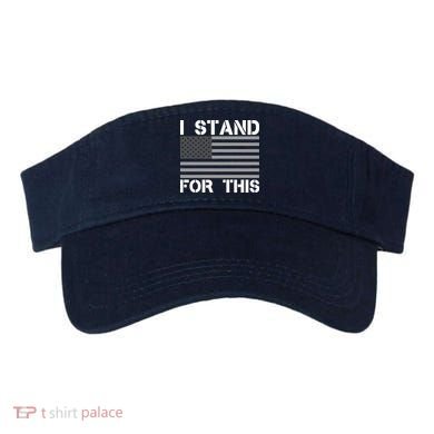 I Stand For This USA Flag Visor