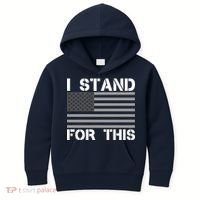 I Stand For This USA Flag Kids Hoodie thumb 0