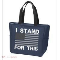 I Stand For This USA Flag Tote Bag thumb 3