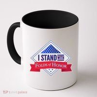 I Stand With Folds Of Honor Coffee Mug thumb 0