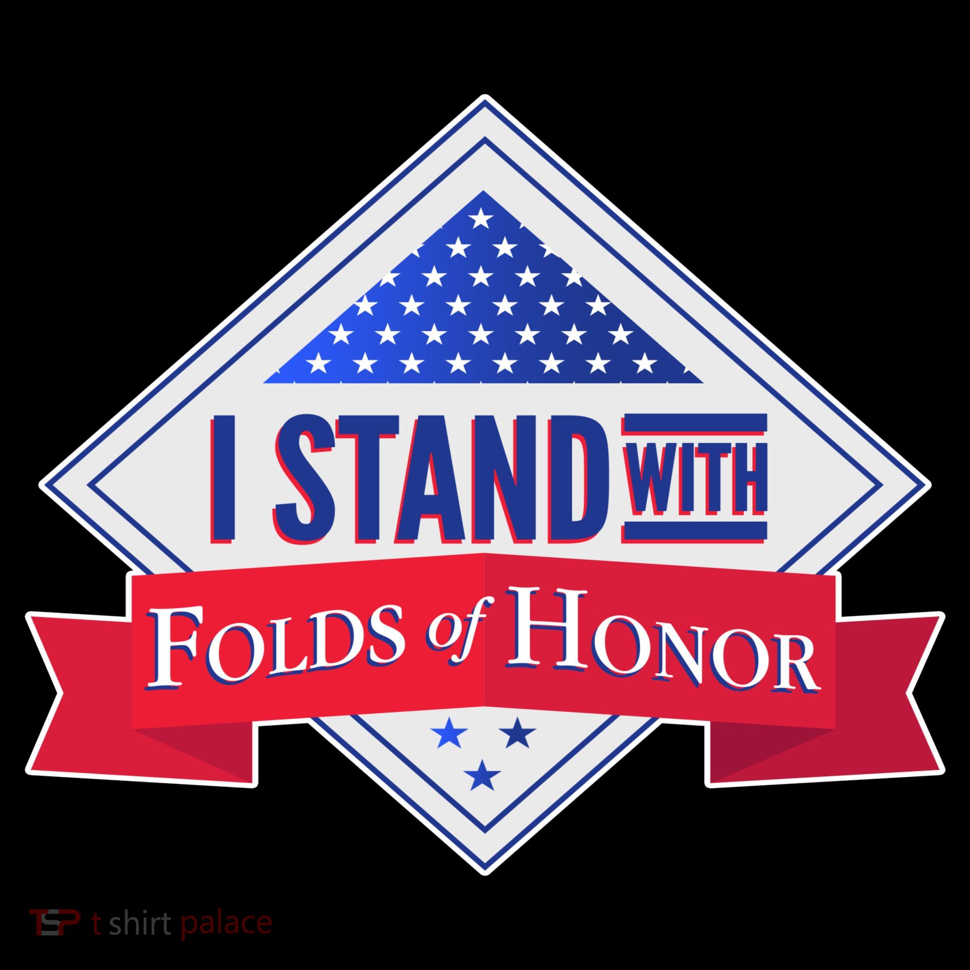I Stand With Folds Of Honor Coffee Mug