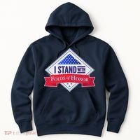 I Stand With Folds Of Honor Hoodie thumb 0