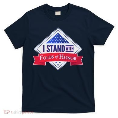 I Stand With Folds Of Honor T-Shirt