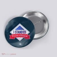 I Stand With Folds Of Honor Button thumb 0