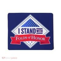 I Stand With Folds Of Honor Mousepad thumb 0