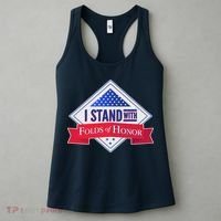I Stand With Folds Of Honor Women's Tank Top thumb 3
