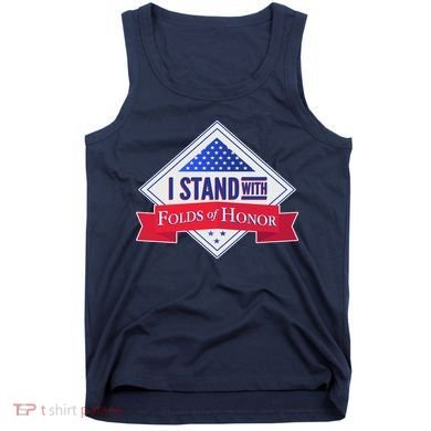 I Stand With Folds Of Honor Tank Top