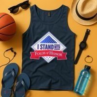 I Stand With Folds Of Honor Tank Top thumb 4