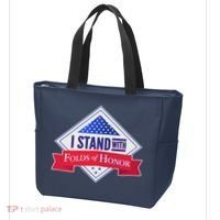 I Stand With Folds Of Honor Tote Bag thumb 3