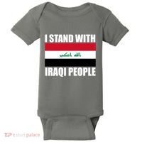 I Stand With Iraqi People Baby Bodysuit thumb 0