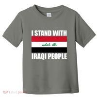 I Stand With Iraqi People Toddler T-Shirt thumb 0
