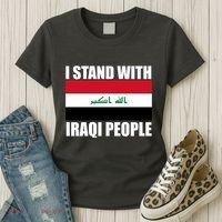 I Stand With Iraqi People Women's T-Shirt thumb 3