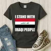 I Stand With Iraqi People Women's T-Shirt thumb 3