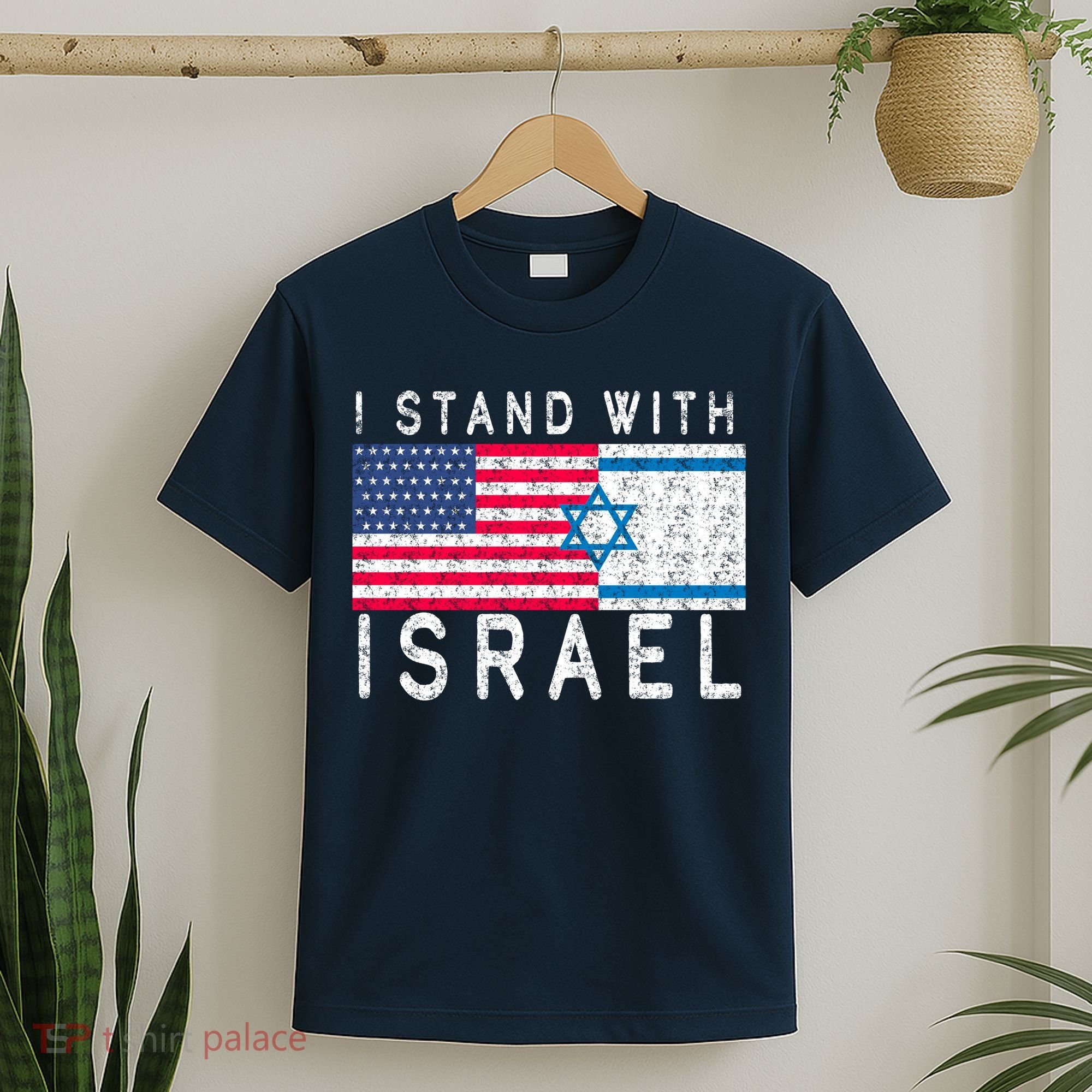 I stand With Israel Fag Vintage T-Shirt