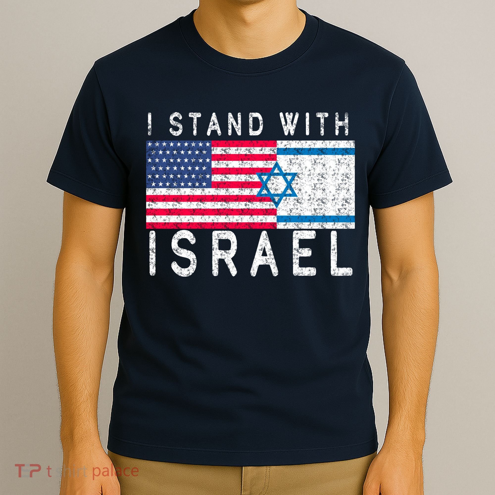 I stand With Israel Fag Vintage T-Shirt