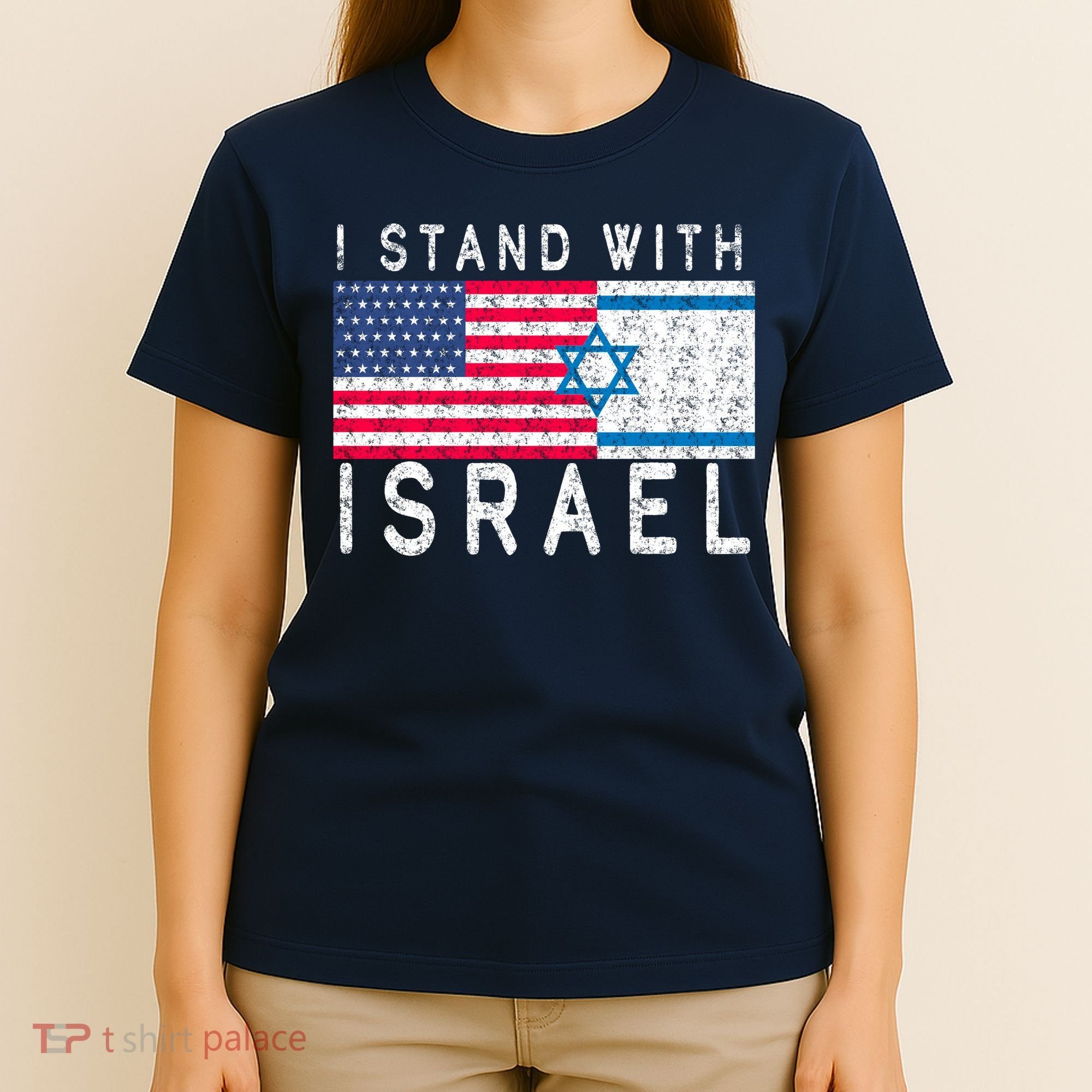 I stand With Israel Fag Vintage T-Shirt