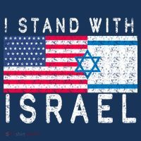 I stand With Israel Fag Vintage T-Shirt thumb 7
