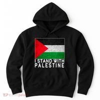 I Stand With Palestine Supporters Free Gaza Jerusalem Mosque Hoodie thumb 0