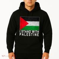 I Stand With Palestine Supporters Free Gaza Jerusalem Mosque Hoodie thumb 2