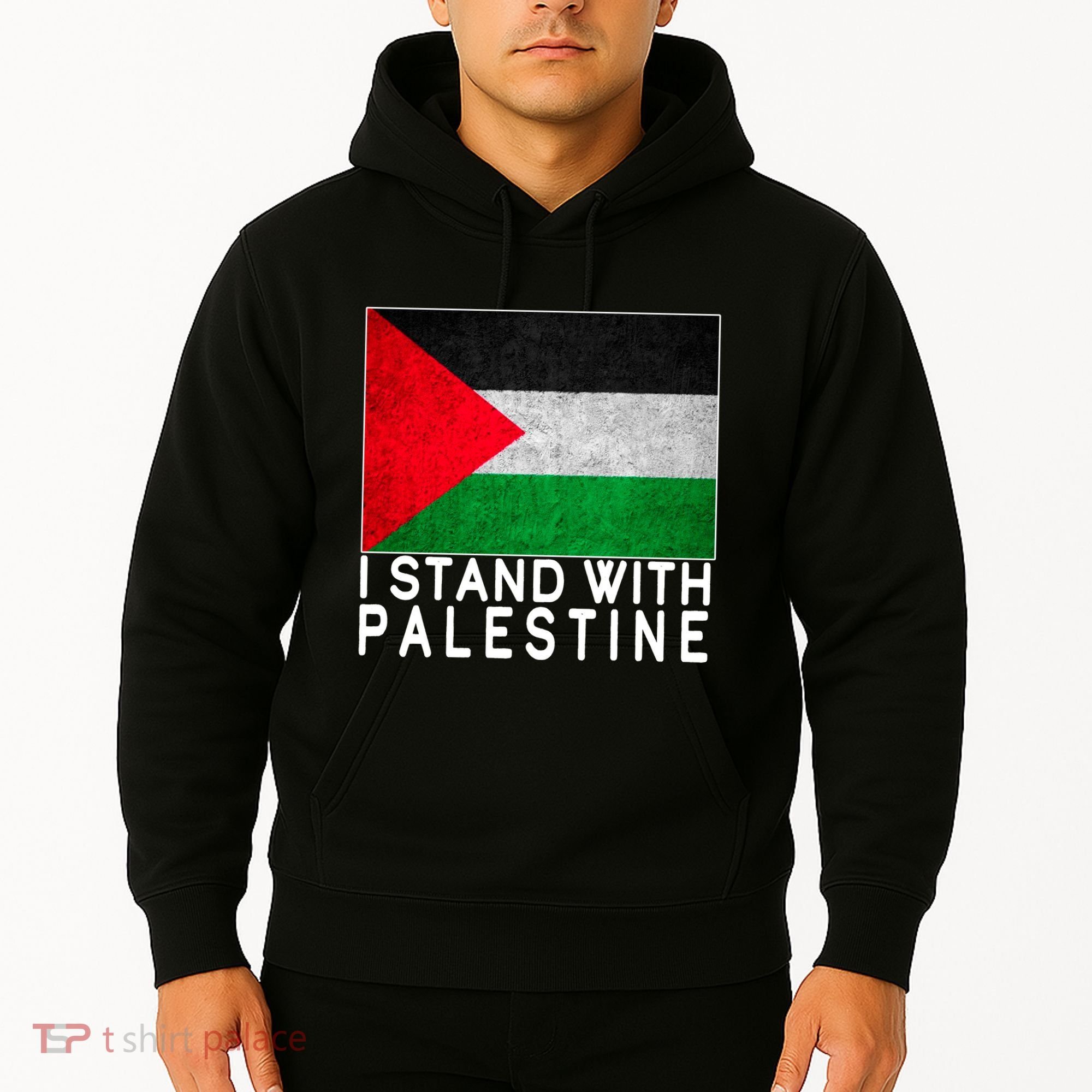 I Stand With Palestine Supporters Free Gaza Jerusalem Mosque Hoodie