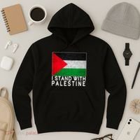 I Stand With Palestine Supporters Free Gaza Jerusalem Mosque Hoodie thumb 3