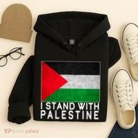 I Stand With Palestine Supporters Free Gaza Jerusalem Mosque Hoodie thumb 4