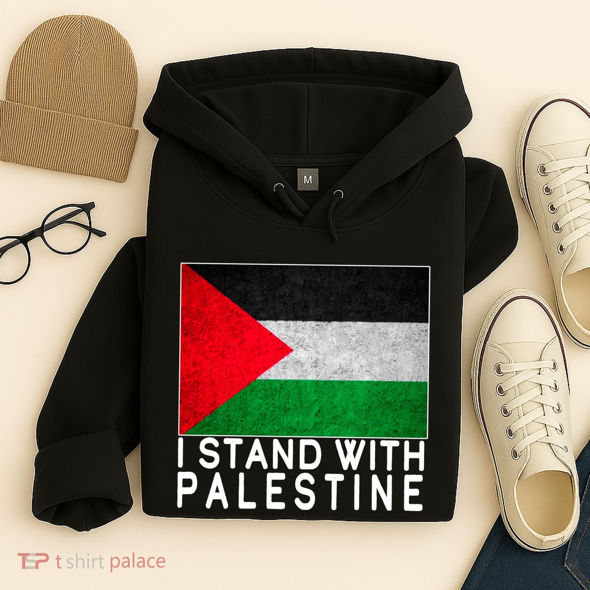 I Stand With Palestine Supporters Free Gaza Jerusalem Mosque Hoodie