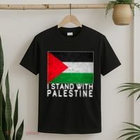 I Stand With Palestine Supporters Free Gaza Jerusalem Mosque T-Shirt thumb 2