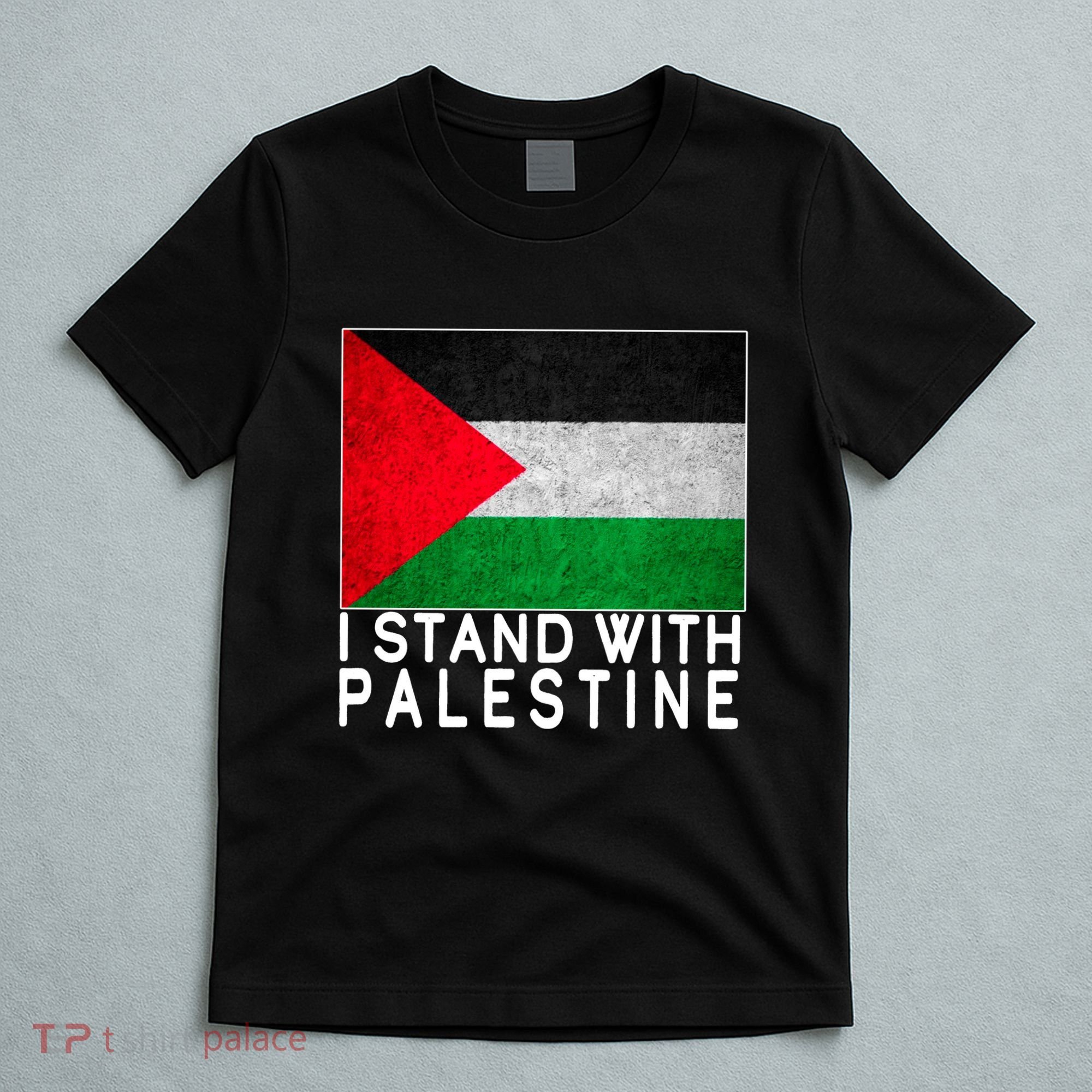 I Stand With Palestine Supporters Free Gaza Jerusalem Mosque T-Shirt