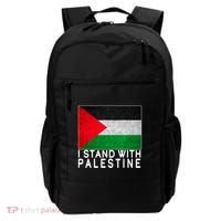 I Stand With Palestine Supporters Free Gaza Jerusalem Mosque Backpack thumb 0