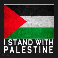 I Stand With Palestine Supporters Free Gaza Jerusalem Mosque Button thumb 1
