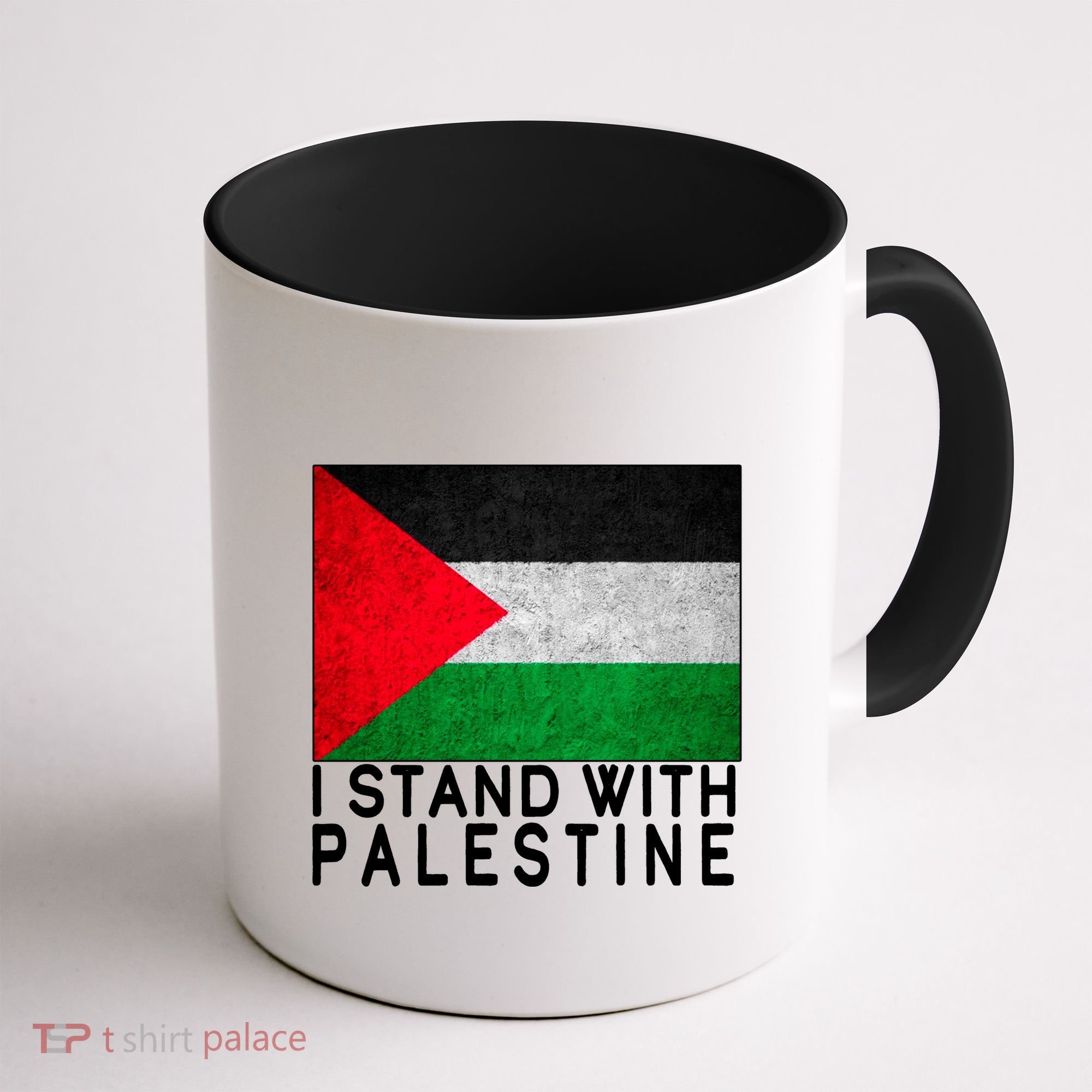 I Stand With Palestine Supporters Free Gaza Jerusalem Mosque Coffee Mug