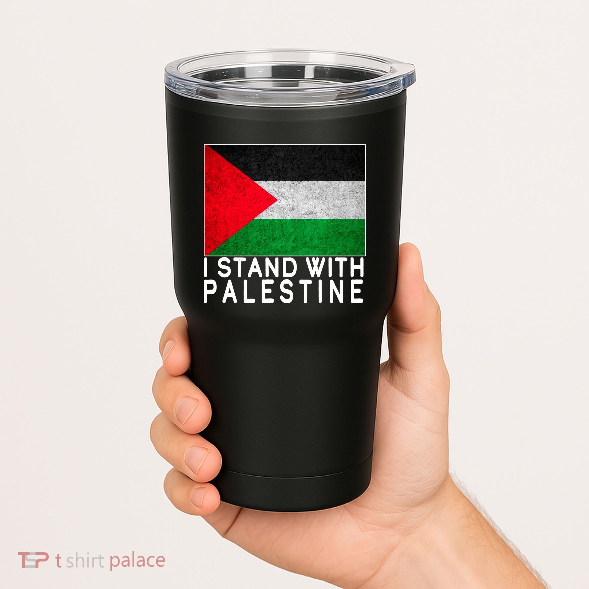 I Stand With Palestine Supporters Free Gaza Jerusalem Mosque Tumbler