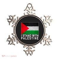 I Stand With Palestine Supporters Free Gaza Jerusalem Mosque Ornament thumb 0