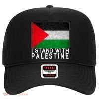 I Stand With Palestine Supporters Free Gaza Jerusalem Mosque Hat thumb 0