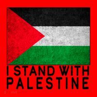 I Stand With Palestine Supporters Free Gaza Jerusalem Mosque Santa Hat thumb 1