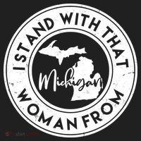 I Stand With That Woman From Michigan Tumbler thumb 3