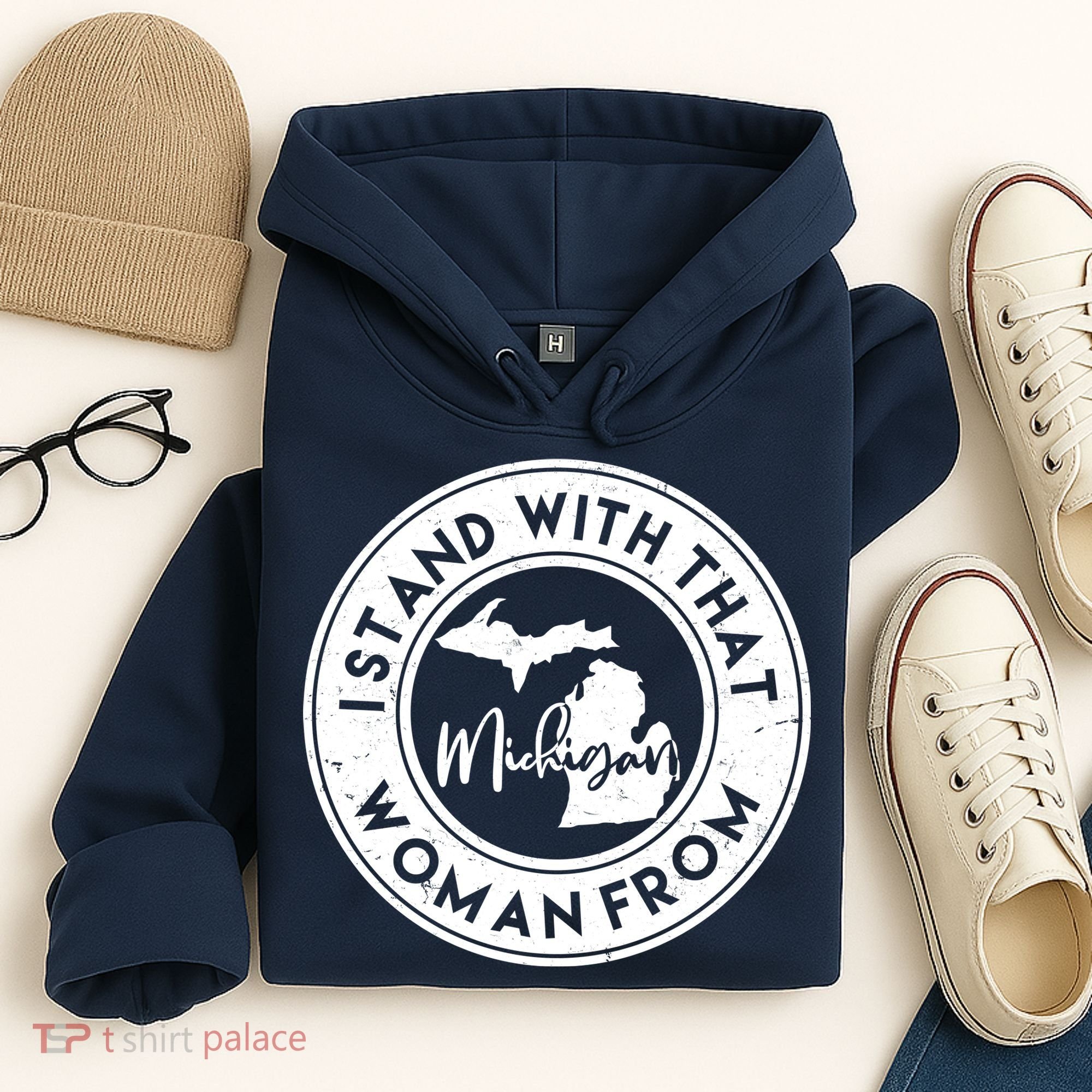 I Stand With That Woman From Michigan Hoodie