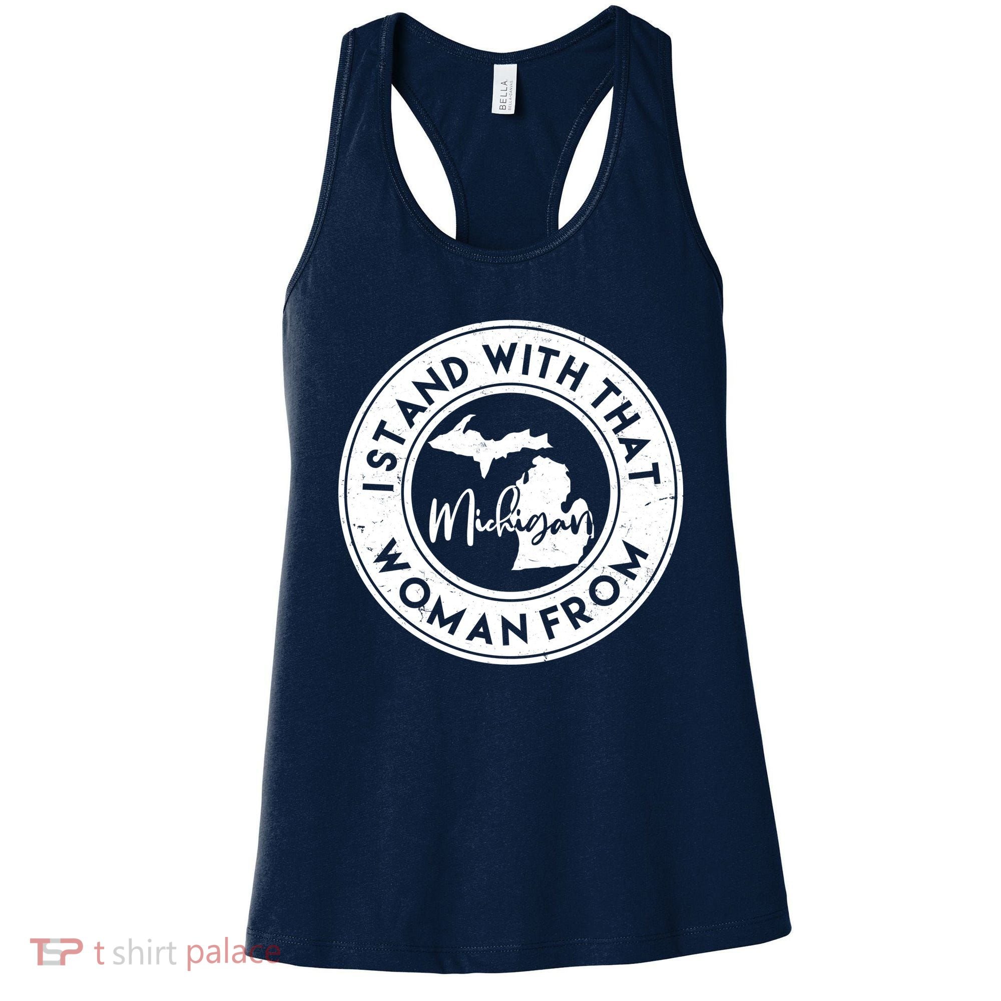 I Stand With That Woman From Michigan Women's Tank Top