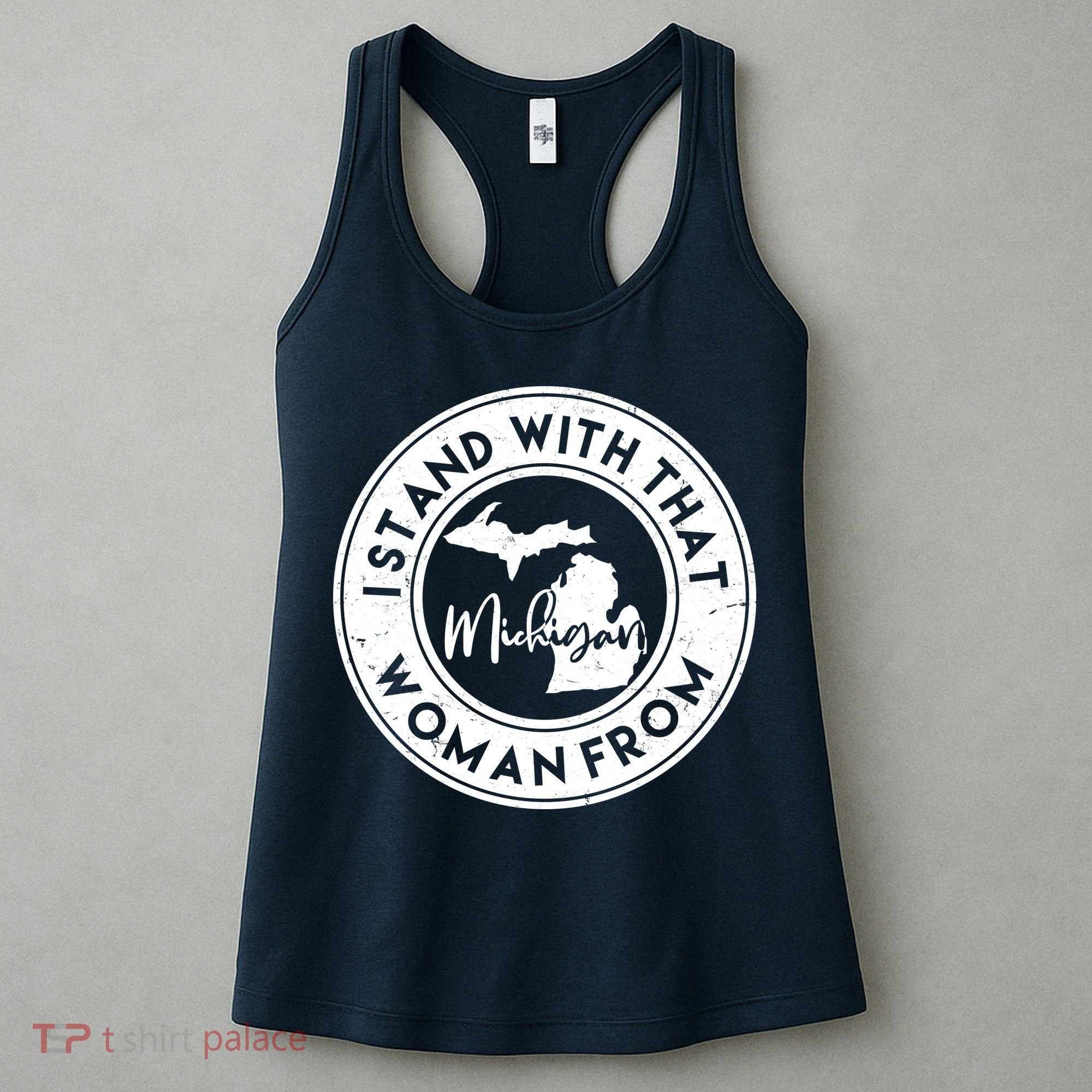 I Stand With That Woman From Michigan Women's Tank Top