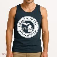I Stand With That Woman From Michigan Tank Top thumb 3