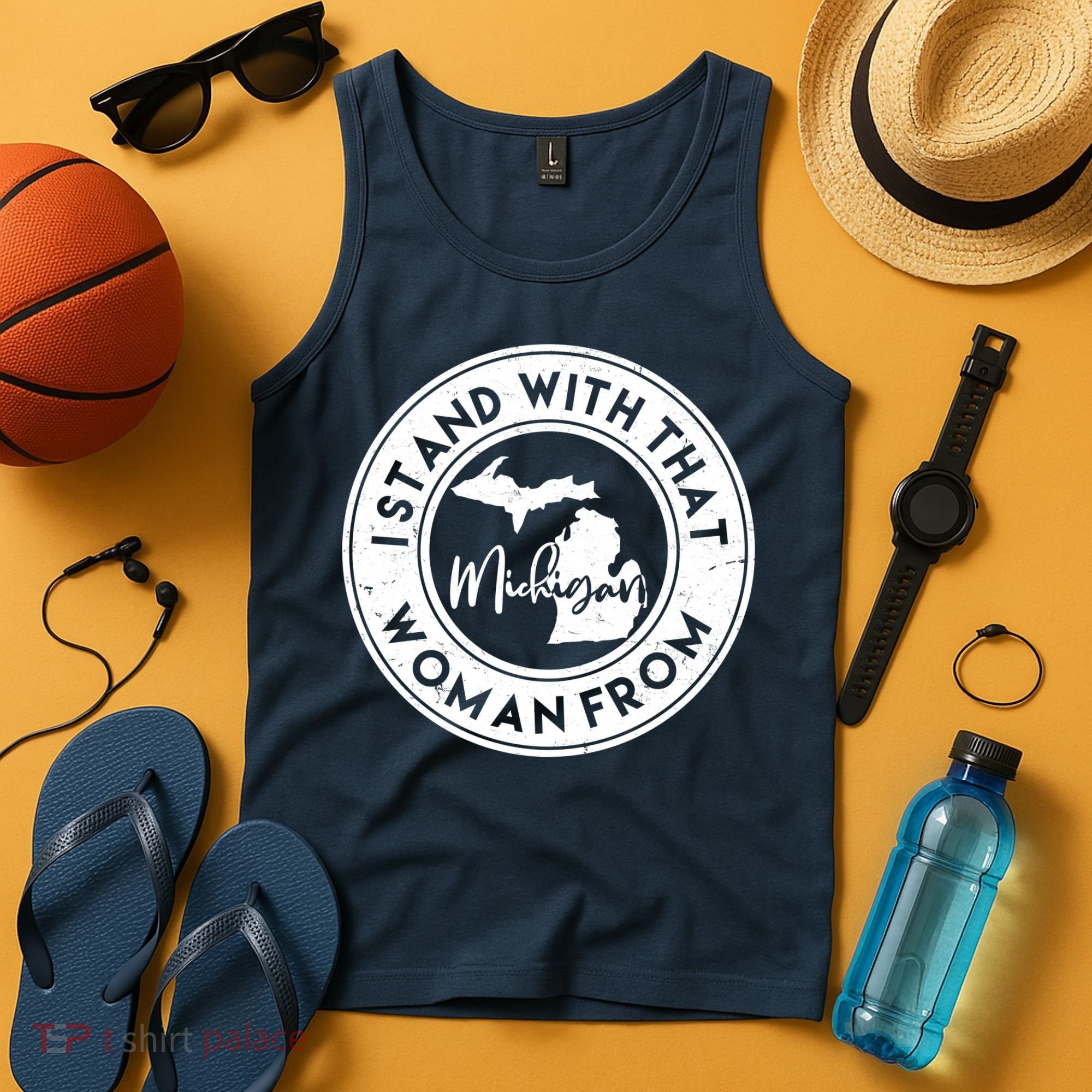 I Stand With That Woman From Michigan Tank Top